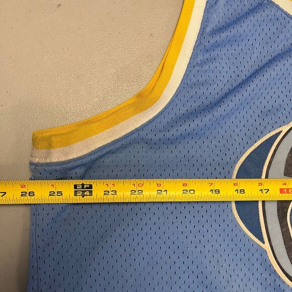 Vintage Denver Nuggets Jersey Carmelo Anthony  Mens 2XL+2 Length Nike Blue - Picture 4 of 16
